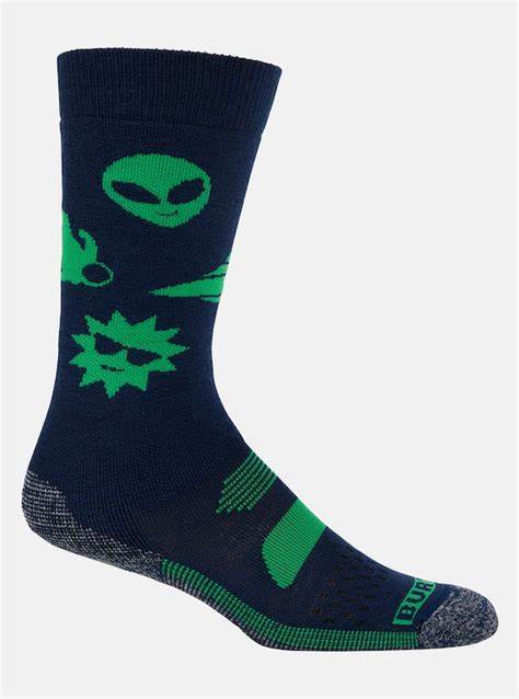 【六折清仓】美国Burton儿童单双板滑雪袜高筒保暖加厚美利奴羊毛袜100741 商品图6