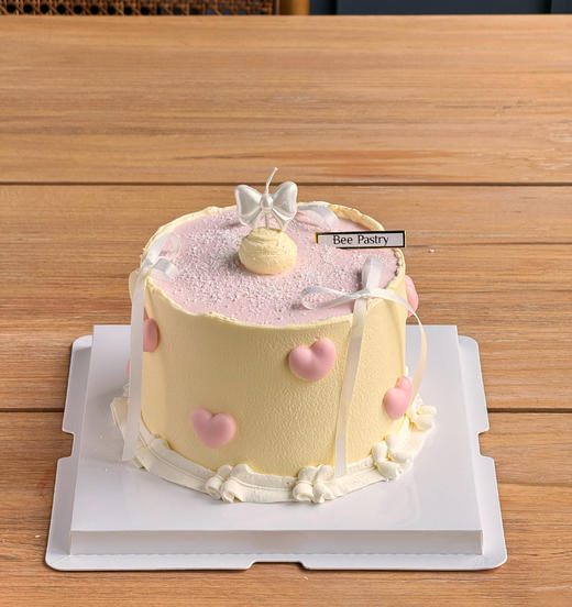 简约小蝴蝶蜡烛蛋糕 n  商品图0