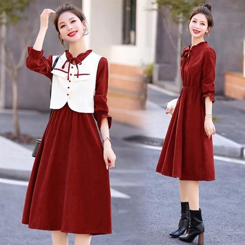 优雅气质时尚马甲两件套YF9552 商品图0