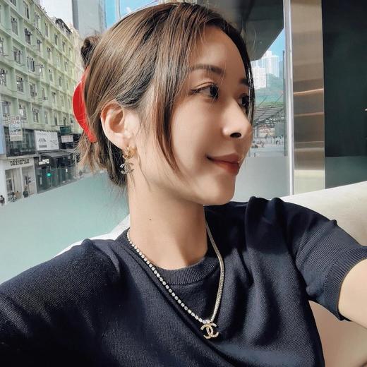 香奈儿24p字母浮雕耳钉（XTY） 商品图1