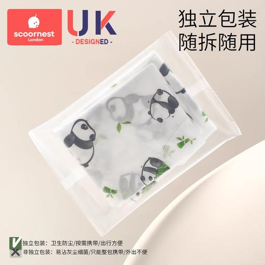 科巢宝宝一次性罩衣儿童幼儿园围兜围裙婴儿辅食防水饭兜反穿衣 商品图4