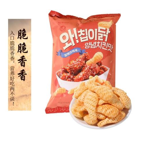诺倍得No Brand 甜辣炸鸡味鸡腿型膨化食品 60g/袋 商品图1
