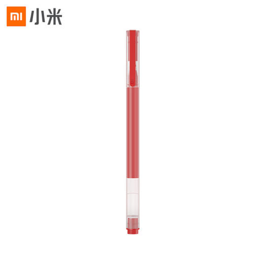 小米巨能写中性笔红色10支 商品图1