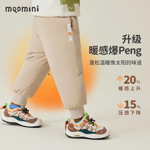 【清仓捡漏】【羽绒裤】【90-140】【MQDMINI】男童冬款羽绒裤儿童外穿保暖裤 商品图6
