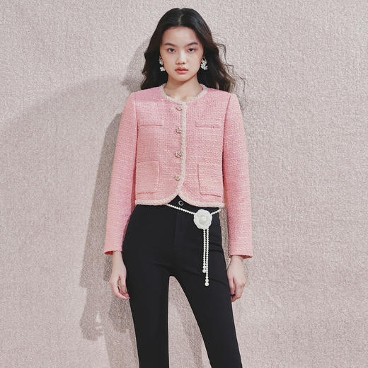 甜美小香外套浪漫复古感千金上衣女 商品图1