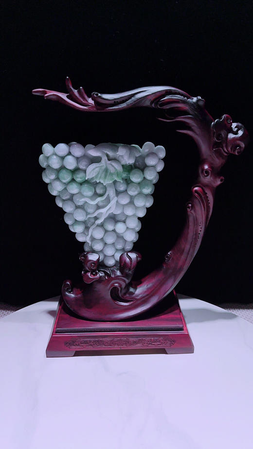 620463翡翠摆件【多子多福】 商品图5