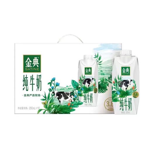 【限富临店】金典梦幻纯牛奶250ml*10盒 22153029 商品图0