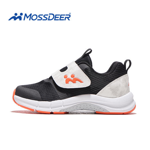 Mossdeer/摩斯迪儿 儿童鞋网面透气机能鞋减震跳绳鞋男女中大童黑色运动跑步鞋 4005 PRO 商品图5
