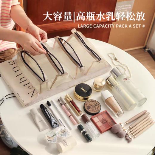 【折叠化妆品收纳】便携旅行外出化妆包高颜值 ins大容量可拆分化妆洗漱包 商品图2