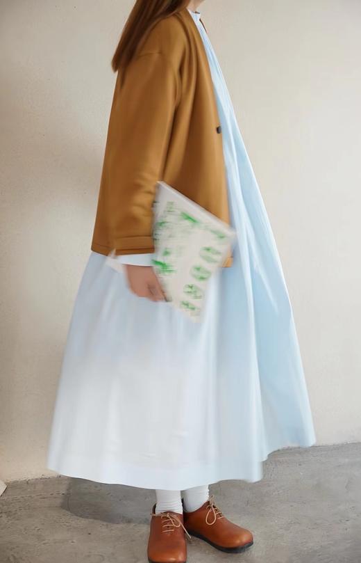 Mittan 2色可选高支数轻盈羊毛双面绒开衫​​外套(T-31) 商品图4