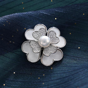 子佩集珍珠胸针【XXXZ230】四叶草2410