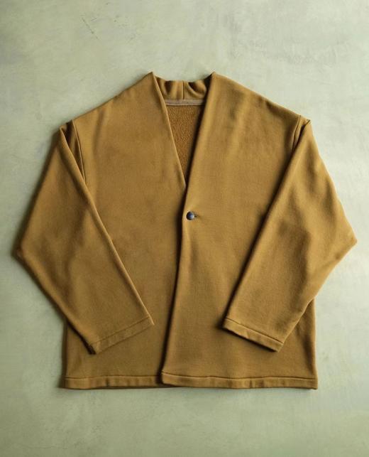 Mittan 2色可选高支数轻盈羊毛双面绒开衫​​外套(T-31) 商品图1