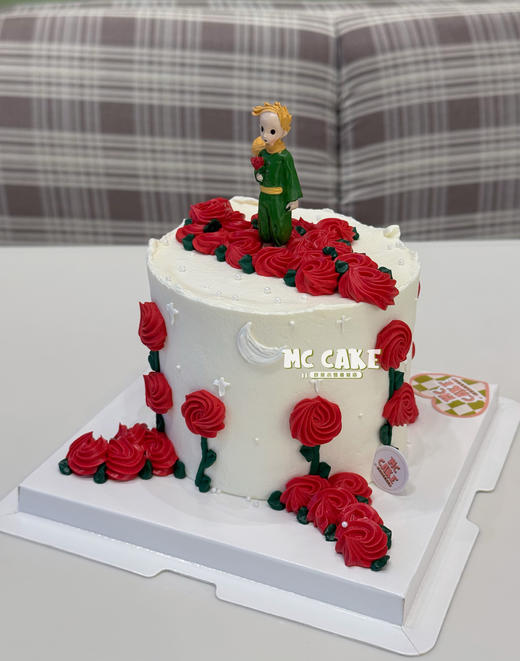 小王子玫瑰裱花蛋糕 商品图1