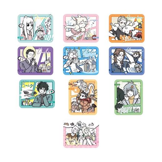 非人哉 悠闲时光系列 马口铁徽章 吧唧 全10种 9包/盒 国谷 商品图0