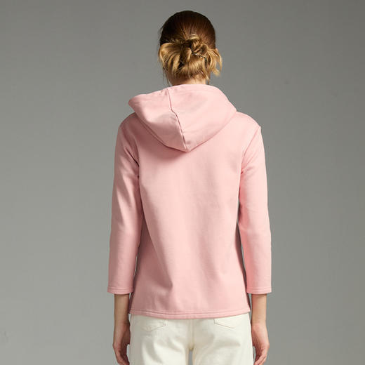 VIVIAN LIU薇薇安刘R2457302秋女装新款前开拉链连帽长袖针织外套 商品图1