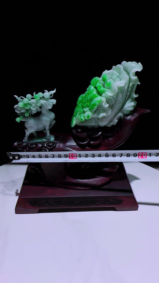 620460翡翠摆件【一路发财】 商品图3