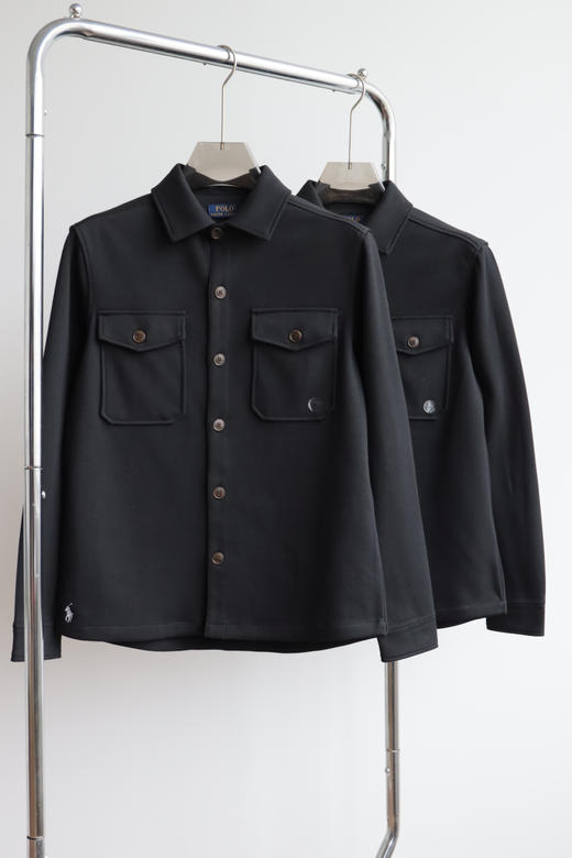 R.L Polo针织珠地网眼双面衬衫式外套 WT766 商品图3