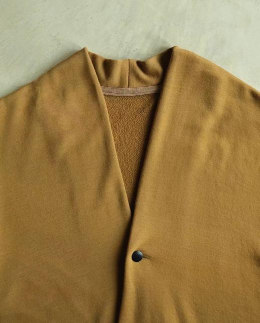 Mittan 2色可选高支数轻盈羊毛双面绒开衫​​外套(T-31) 商品图3