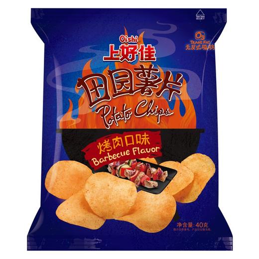 上好佳 烤肉味口味田园薯片 40g/袋 商品图0