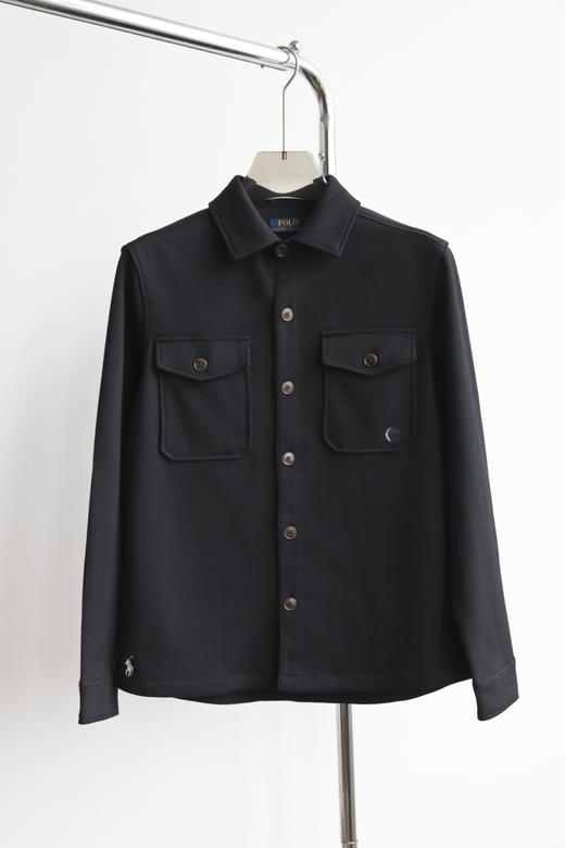 R.L Polo针织珠地网眼双面衬衫式外套 WT766 商品图4
