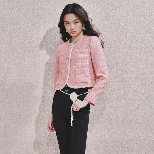 甜美小香外套浪漫复古感千金上衣女 商品图0