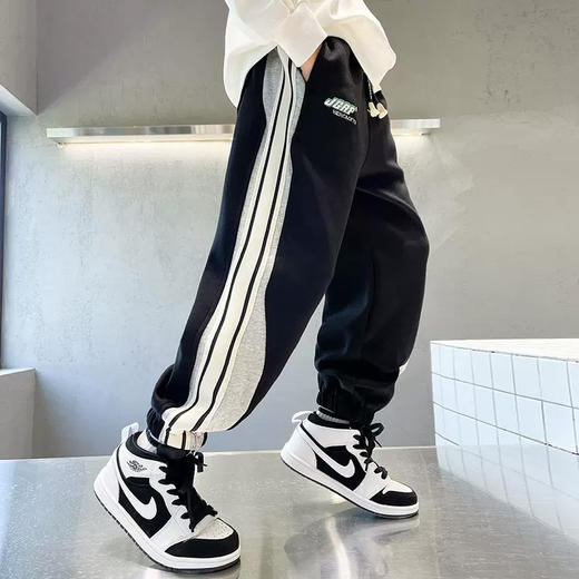 [69.9元/2件任选]儿童华棉运动裤卫衣中大童男 童女童春秋款裤子&加绒款可选 商品图6