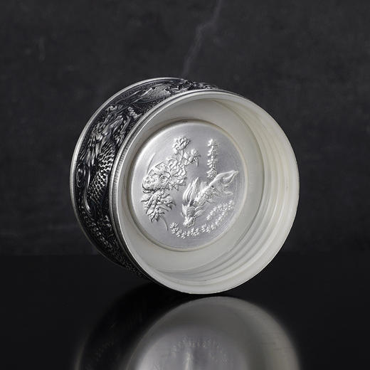 子佩集S999银【苍龙逐日】杯摆件【DLBJB042-75】纯银内胆-仿古泡茶杯2410 商品图6