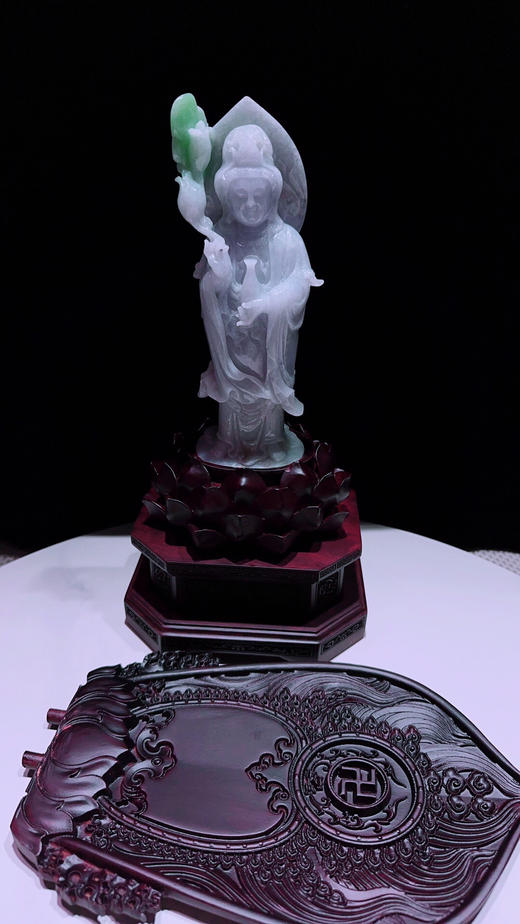 620465翡翠摆件【观音】 商品图5