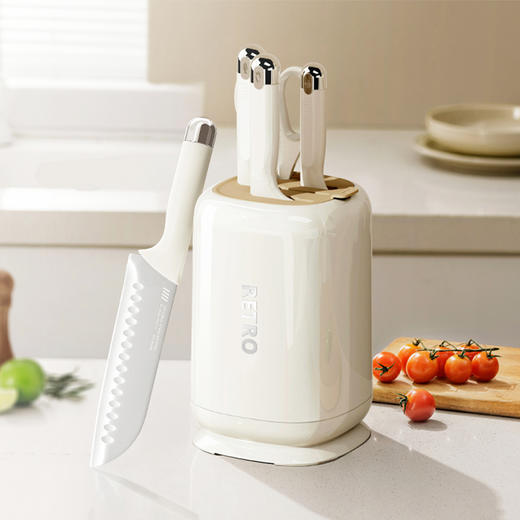 摩登主妇刀具套装婴儿辅食抗菌不锈钢切菜切片刀家用厨房全套厨具 商品图4