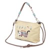 重工刺绣猫咪涤纶单肩包 商品缩略图2