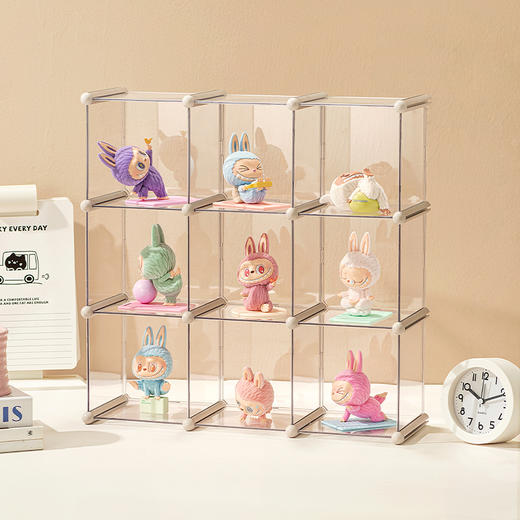 摩登主妇盲盒手办收纳盒乐高模型展示柜泡泡玛特展示盒透明亚克力 商品图2