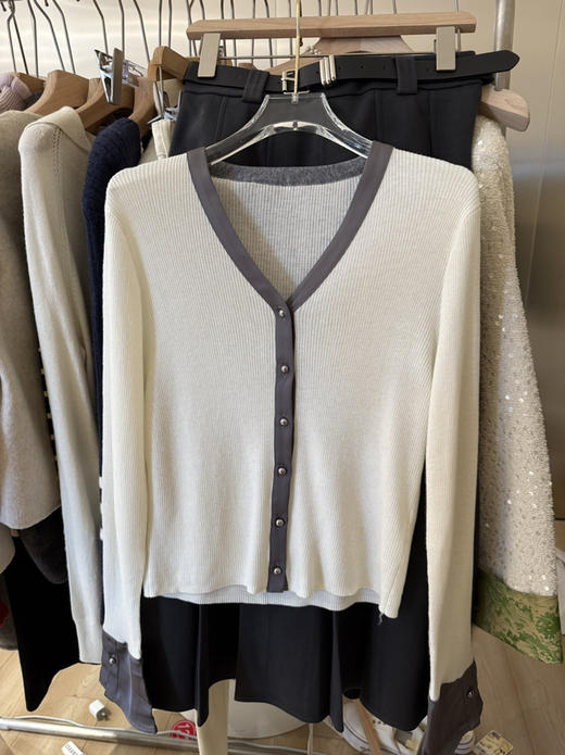 拼接细羊毛白色 商品图2