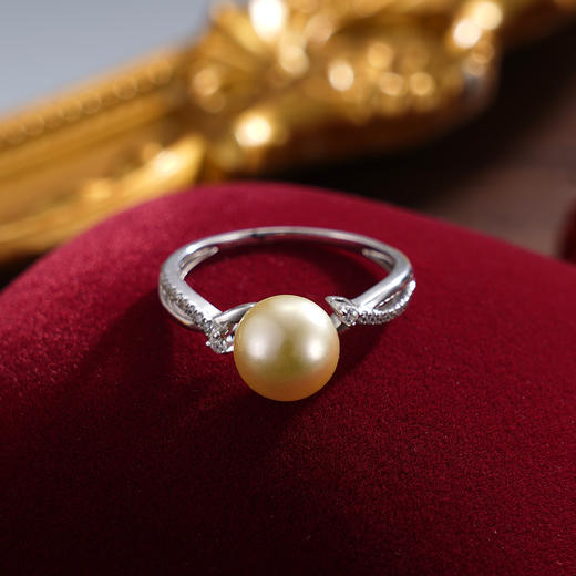 子佩集G14K海水珍珠戒指【R001813】K金珍珠2410 商品图1