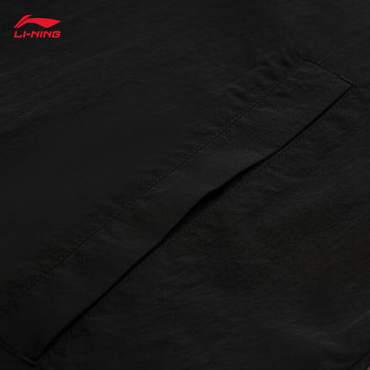 李宁反伍BADFIVE防泼水休闲外套男2024秋季新款宽松运动夹克AFDU209 商品图4