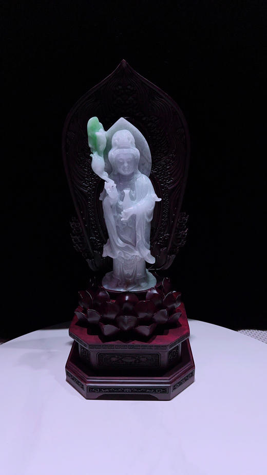 620465翡翠摆件【观音】 商品图3