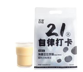 【限富临店】农道好物21天打卡纯黑豆豆浆525g  6288