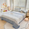 【一毯多用 云朵般绵柔 享受睡眠新体验】秋冬新款加厚牛奶绒床盖三件套秋冬季宝宝绒保暖夹棉加绒防滑盖毯 商品缩略图9