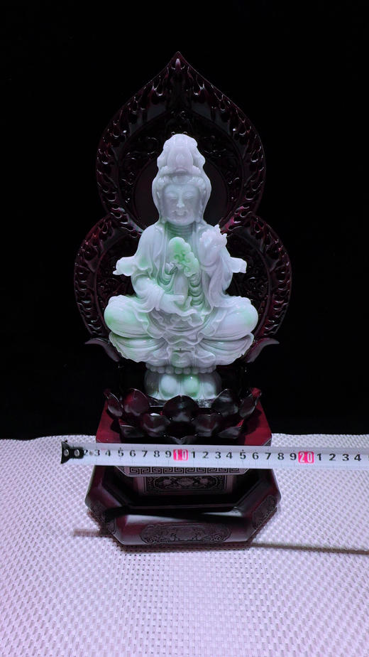 620459翡翠摆件【观音】 商品图2
