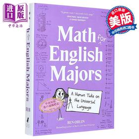 【中商原版】英语专业的数学 人类对通用语言的理解 英文原版 Math for English Majors Ben Orlin