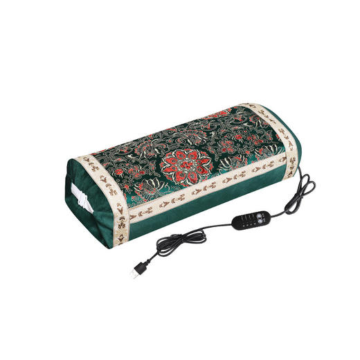 自然醒电加热宫廷艾草枕头护颈椎助睡眠热敷护颈矫正专用热疗艾灸颈椎枕BNHA 商品图11