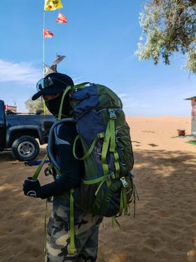 【驴友实拍】艾王50升背包！容量大，外挂多，简直不要太好！