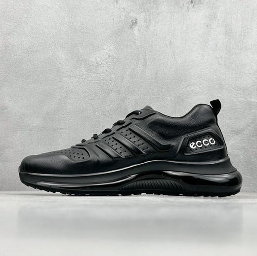 ecco男士真皮运动鞋 商品图0