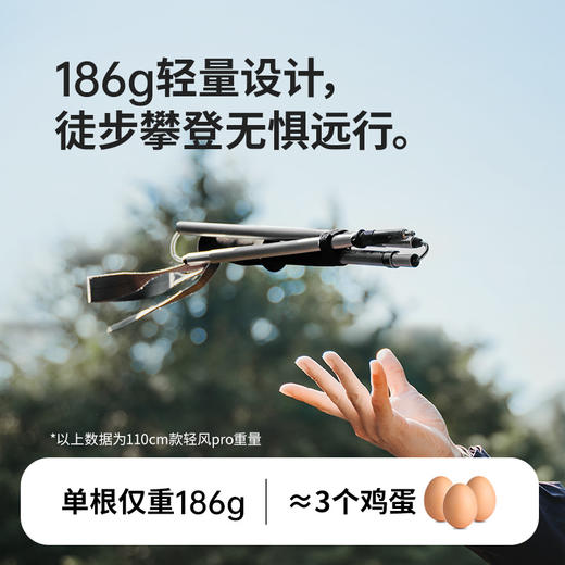 Naturehike挪客轻风Pro-全铝四节折叠登山杖CNK2450DS016 商品图4