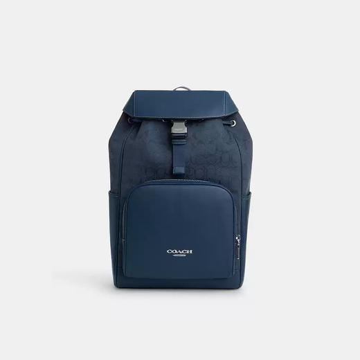 【自营】coach/蔻驰  赛车手双肩包签名提花 CW172 SVPM1 商品图3