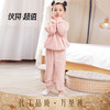 仙女暖暖裤儿童套装女加绒珊瑚绒外穿懒人睡衣睡裤家居服套装男童 商品缩略图3