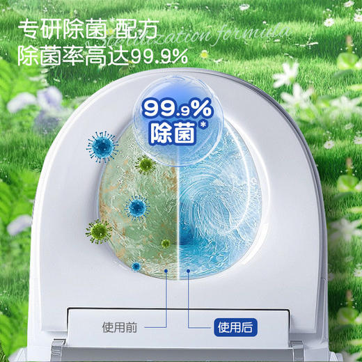 「29.9到手3大瓶！多效洁厕剂」蓝漂新品大西洋雪松洁厕液 洁厕灵马桶除臭清洁工具剂 商品图2