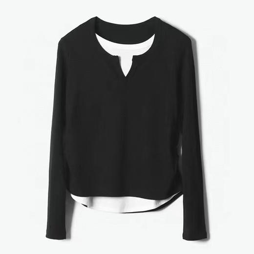 YYM24502假二件打底衫 商品图5