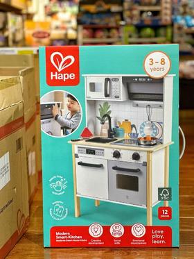 Hape全套多功能仿真套装厨房烧烤肉儿童过家家玩具男孩女孩