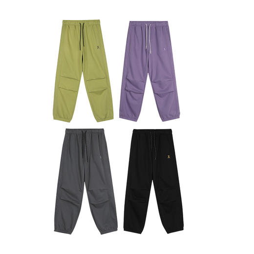 【6月破价】ACMEITEM爱棵米 秋冬户外亲子抓绒针织束脚裤柔软休闲长裤子男女GAF3020084G/GAF3020085G 商品图4