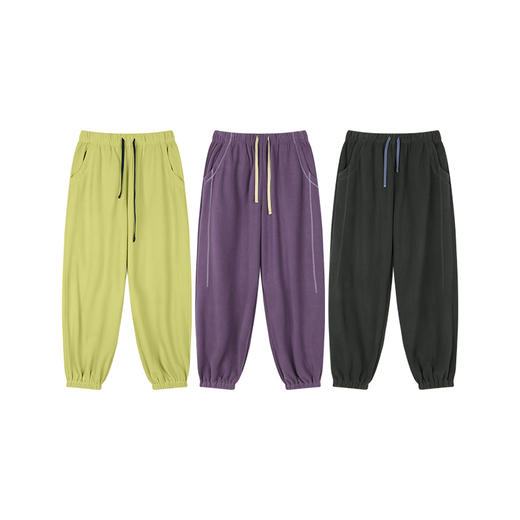 【品牌直发-超值秒杀】ACMEITEM爱棵米 户外亲子摇粒绒束脚裤柔软收脚口运动长裤子男女GAF3020418G/GAF3020475G 商品图4